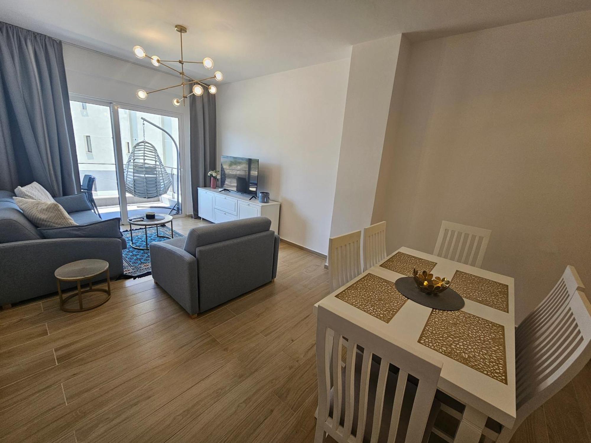 Jusal Sea View Apartment ซารานเดอ ภายนอก รูปภาพ