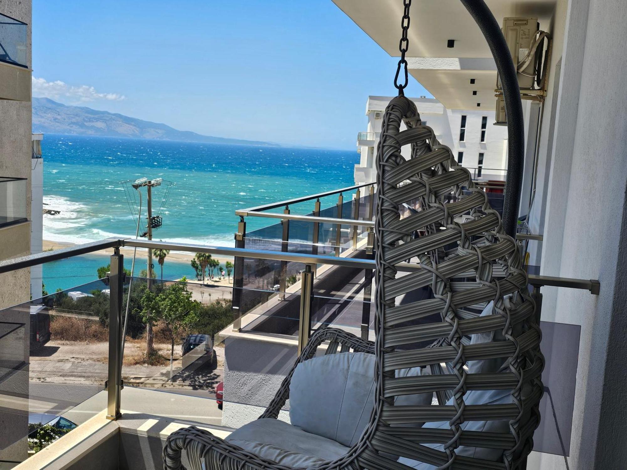 Jusal Sea View Apartment ซารานเดอ ภายนอก รูปภาพ
